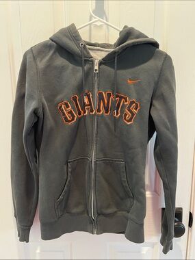 Women’s Nike Gray Giants Hoodie M
